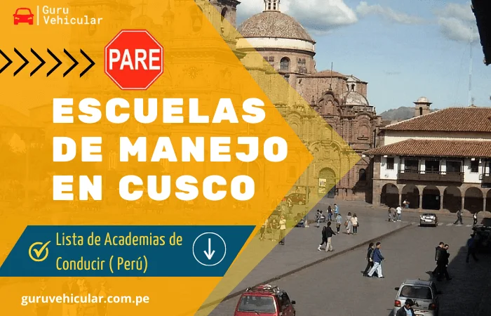 escuelas de manejo en cusco