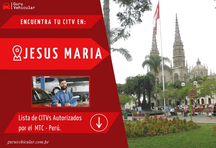 revisión técnica vehicular jesús maría