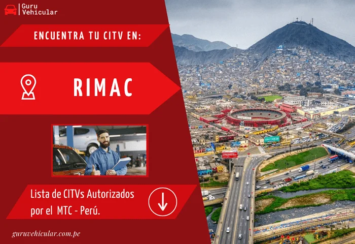 revisión técnica vehicular rímac