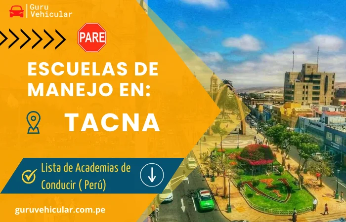 escuelas de manejo en tacna